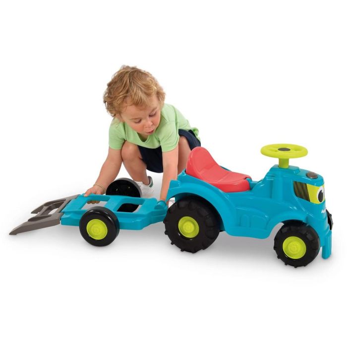 Ecoiffier 4350 Tractor con Remolque Extraíble y Cortacésped Incluido para Niños 12-36 Meses - 103,5 cm 5 Ecoiffier 4350 Tractor con Remolque Extraíble y Cortacésped Incluido para Niños 12-36 Meses - 103,5 cm 5