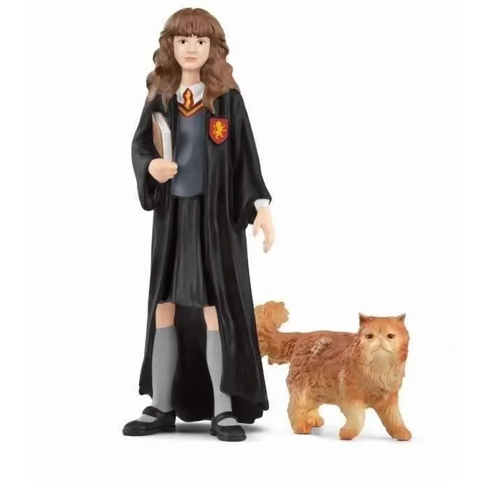 Schleich 42635 Hermione y Crookshanks Harry Potter Figura de Juguete Schleich 42635 Hermione y Crookshanks Harry Potter Figura de Juguete