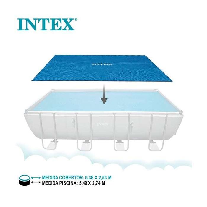 Intex Cobertor Solar para Piscina Frame Rectangular 400x200 cm 2