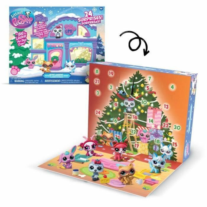 Bandai Calendario de Adviento Littlest Pet Shop BF00758 Edición 2025 5