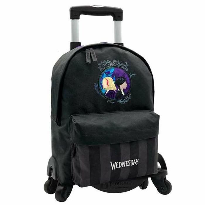 Wednesday mochila americano adaptable con carro 43 x 31 x 13,5 cm. Wednesday mochila americano adaptable con carro 43 x 31 x 13,5 cm.