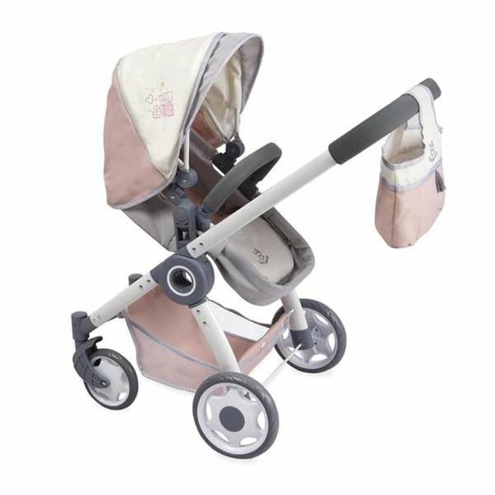 Coche de muñeca 3x1 plegable - para muñecas de hasta 48 cm. 2 Coche de muñeca 3x1 plegable - para muñecas de hasta 48 cm. 2