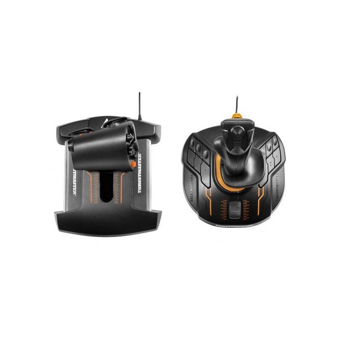 Thrustmaster T-16000M FCS Hotas Joystick para PC y MAC, Negro/Naranja, 2960778 - Palanca de mando con tecnología H.E.A.R.T, 30 botones, 9 ejes 1 Thrustmaster T-16000M FCS Hotas Joystick para PC y MAC, Negro/Naranja, 2960778 - Palanca de mando con tecnología H.E.A.R.T, 30 botones, 9 ejes 1