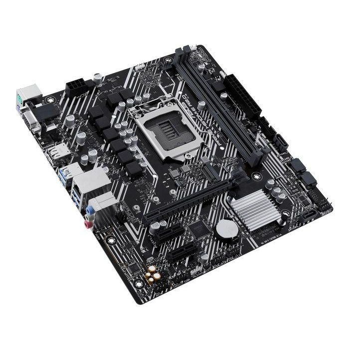 Asus Prime H510M-E R2.0 Motherboard Socket Intel LGA1200, Chipset Intel H470, mATX, DDR4, USB 3.2 Gen 1, M.2, 1Gb Ethernet, Aura Sync 4 Asus Prime H510M-E R2.0 Motherboard Socket Intel LGA1200, Chipset Intel H470, mATX, DDR4, USB 3.2 Gen 1, M.2, 1Gb Ethernet, Aura Sync 4