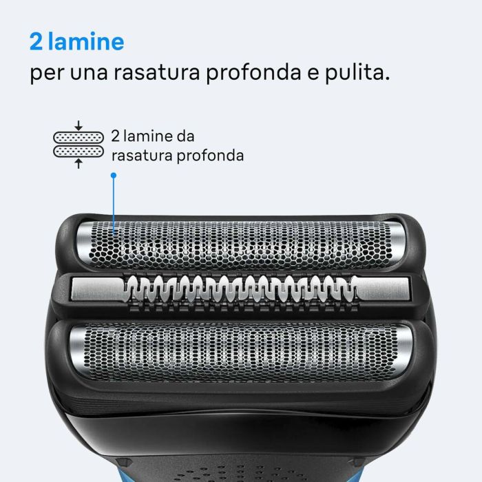 Braun Afeitadora Eléctrica Serie 3 BRA8700216735667 Azul/Negra - 30 min Batería, Carga Rápida 5 min 5 Braun Afeitadora Eléctrica Serie 3 BRA8700216735667 Azul/Negra - 30 min Batería, Carga Rápida 5 min 5
