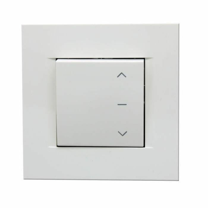 FRANCIA COMBI Persiana enrollable de PVC de doble pared - Al. 1,4 x An. 1,2 m - Funcionamiento eléctrico con cable - Blanco 1