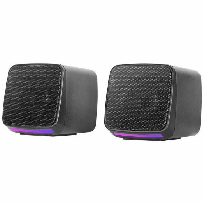 Altavoces PC Mars Gaming MSPRO Negro 4 W 2 Altavoces PC Mars Gaming MSPRO Negro 4 W 2