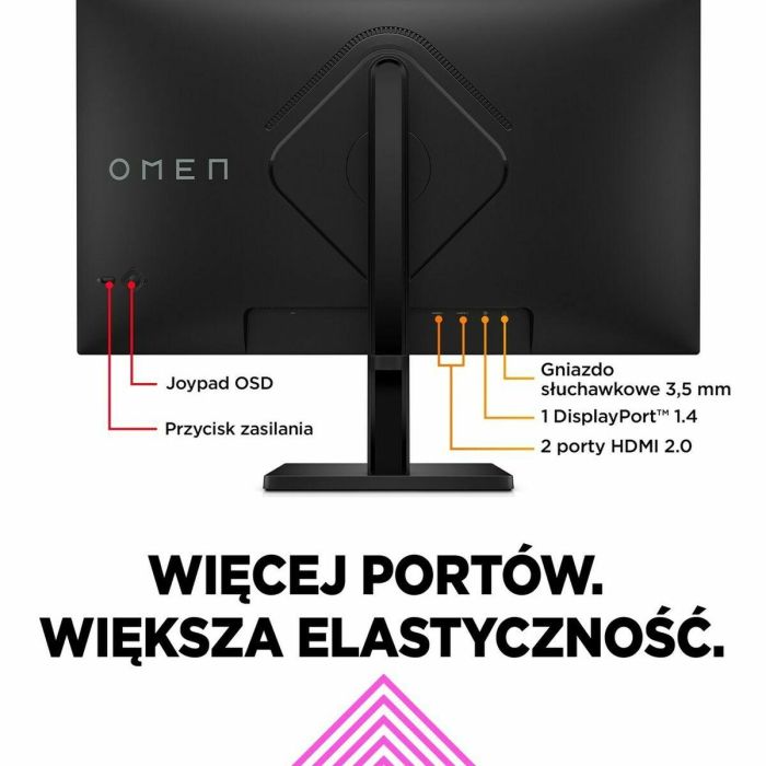 HP OMEN 27q Monitor Gaming 27" QHD 165Hz 1ms IPS AMD FreeSync Premium Negro 5 HP OMEN 27q Monitor Gaming 27" QHD 165Hz 1ms IPS AMD FreeSync Premium Negro 5