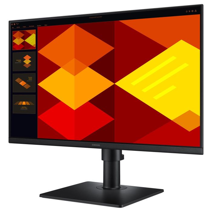 Samsung Monitor Profesional Essential S4 S27D402GAU 27" Full HD IPS 100Hz Regulable en Altura Negro