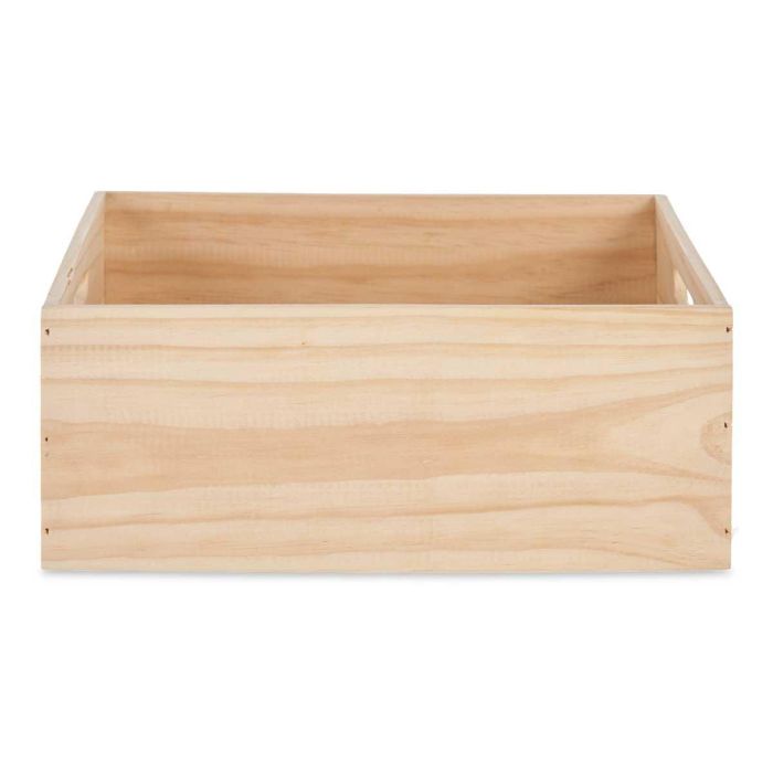 Caja Madera Cerrada 36 X 31 Cm Giftdecor (4 Unidades) 2 Caja Madera Cerrada 36 X 31 Cm Giftdecor (4 Unidades) 2