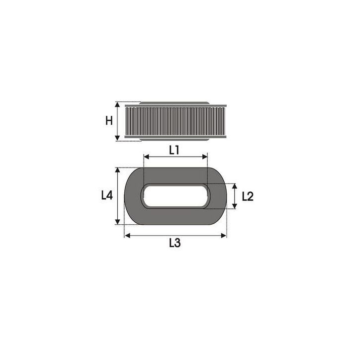 Green Filters Filtro Sustitucion Oval R083234 Lavable para Toda la Vida 3