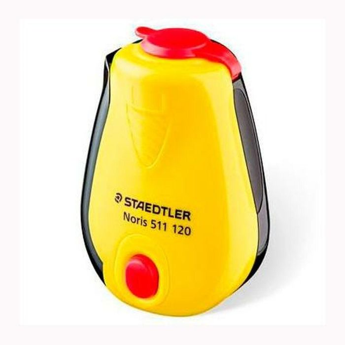 Sacapuntas Staedtler Amarillo Negro Plástico (12 Unidades) 1 Sacapuntas Staedtler Amarillo Negro Plástico (12 Unidades) 1