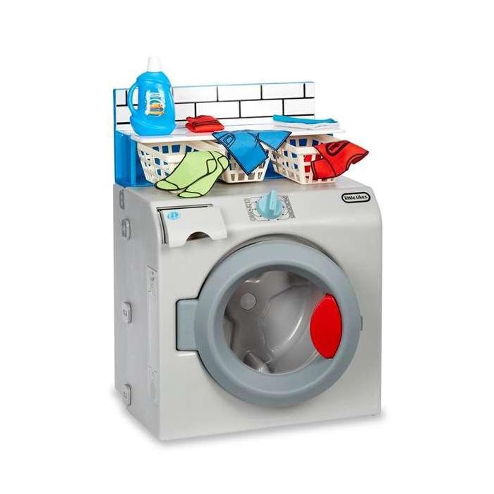 Little Tikes 175084 Mi Primera Lavadora y Secadora Juguete Interactivo con Sonidos y Tambor Giratorio para Niños +2 Años 9 Little Tikes 175084 Mi Primera Lavadora y Secadora Juguete Interactivo con Sonidos y Tambor Giratorio para Niños +2 Años 9
