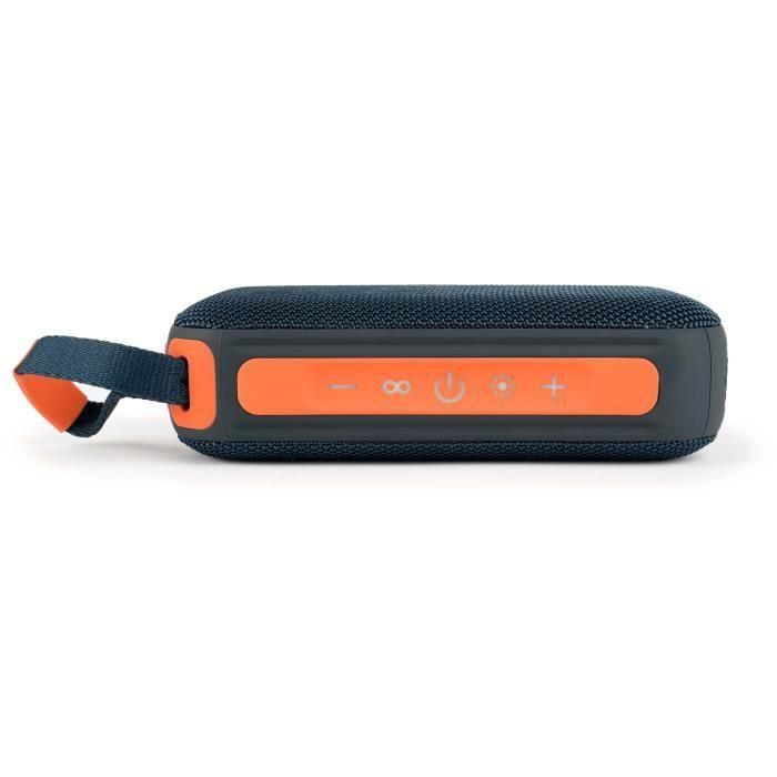 Bigben Party BIG1747348012037 Altavoz Bluetooth luminoso Azul y naranja 5