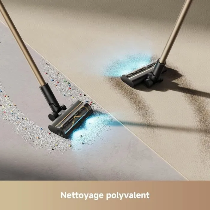 Mova Aspiradora de escoba inalámbrica S5 Sense con cepillo multisuperficie OptiInsight antienredos y ajuste inteligente 2