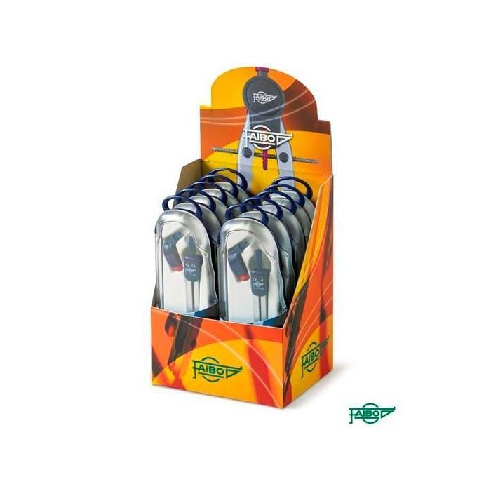 Faibo Compás 327AU Serie Blue-Line Un Brazo Articulado Caja Expositora 10 Unidades