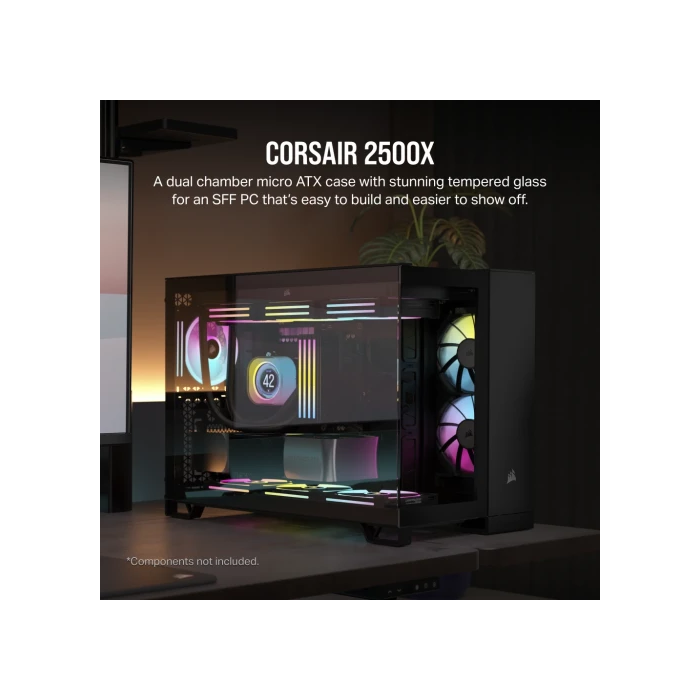 Corsair 2500X Midi Tower Negro 1