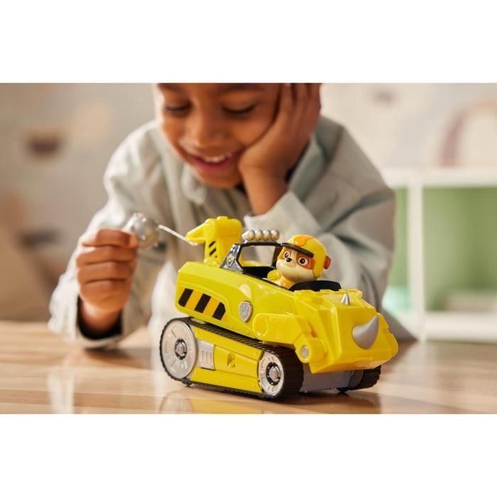 Spin Master 6067761 Paw Patrol Jungle Pups Vehículo de Rescate de Rubble con Figura, Pala y Grúa (+3 años) 3 Spin Master 6067761 Paw Patrol Jungle Pups Vehículo de Rescate de Rubble con Figura, Pala y Grúa (+3 años) 3