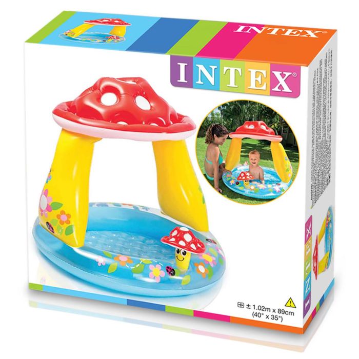 Piscina Bebe Champiñon 102X89Cm 57114 Intex 2 Piscina Bebe Champiñon 102X89Cm 57114 Intex 2
