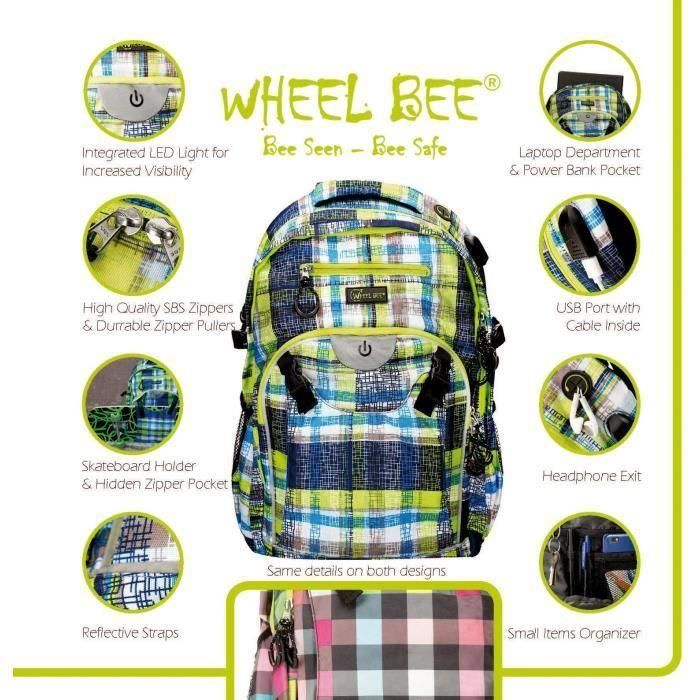 Mochila - SCHILDKRÖT - Wheel Bee BACKPACK Bolsa Generación Z 2 Mochila - SCHILDKRÖT - Wheel Bee BACKPACK Bolsa Generación Z 2