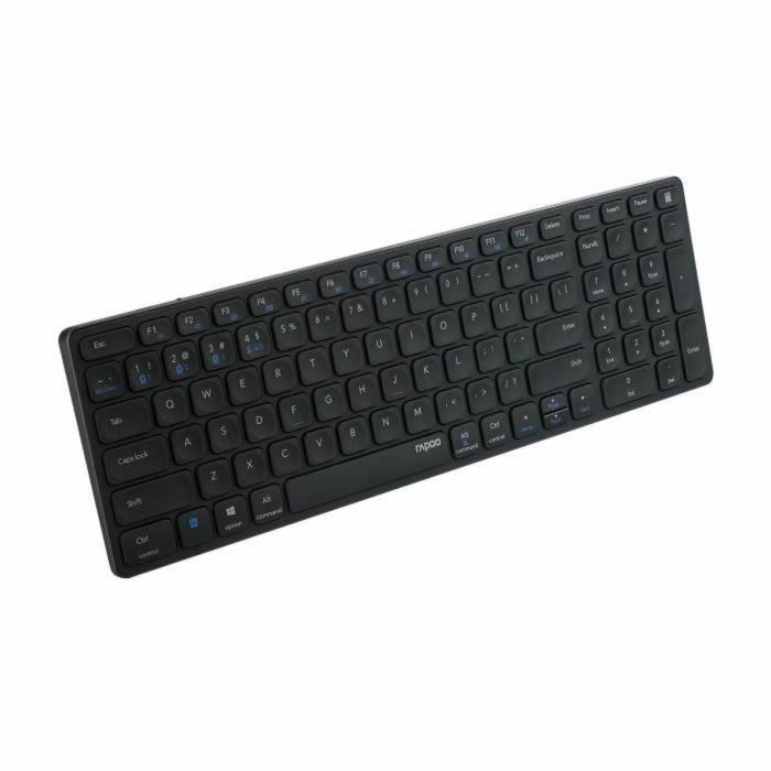 Conjunto de teclado y ratón - RAPOO - 9700M - Inalámbrico - AZERTY - Ultrafino - Negro 3 Conjunto de teclado y ratón - RAPOO - 9700M - Inalámbrico - AZERTY - Ultrafino - Negro 3