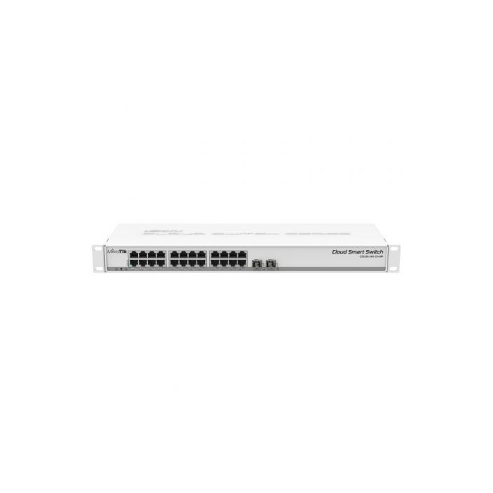 Mikrotik CSS326-24G-2S+RM Switch Gigabit Ethernet 26 Puertos 24x RJ45 10/100/1000 SFP+ PoE IN