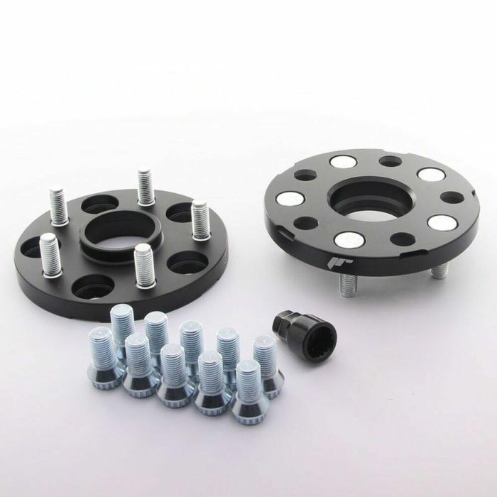 Japan Racing Adapters JRWA1-15MM-5L-66BK 15 mm 5x112 66,6 Black, Adaptadores para Llantas
