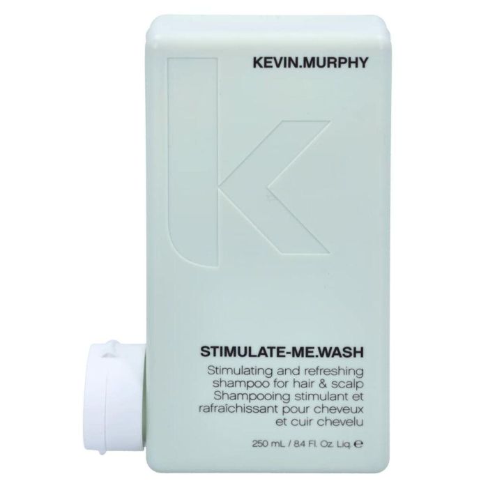 Kevin Murphy STIMULATE-ME.WASH Champú estimulante refrescante hombre, previene caída, sin sulfatos ni parabenos 250 ml