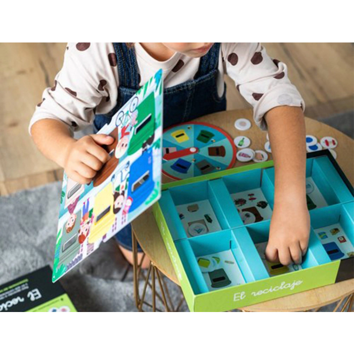 Diset Juego Didactico El Reciclaje - Juego Educativo Sobre Separación de Residuos y Sostenibilidad 2