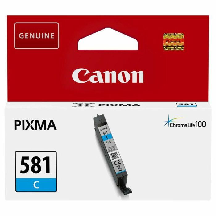 Canon Pixma TS615x/TS815x/TS915x/TR755x/TR855x Cartucho cyan CLI581 9