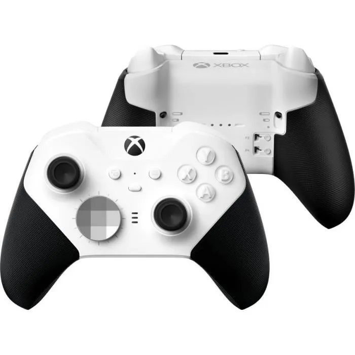 Microsoft Xbox Elite Controller Series 2 Core Edition White Gamepad Inalámbrico y alámbrico Bluetooth/USB para PC y Xbox One 1