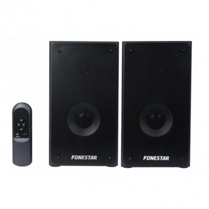 Fonestar Class 200N Altavoces Activos Hi-Fi Madera MDF Inalámbricos 2x20W RMS con Mando a Distancia 0 Fonestar Class 200N Altavoces Activos Hi-Fi Madera MDF Inalámbricos 2x20W RMS con Mando a Distancia 0