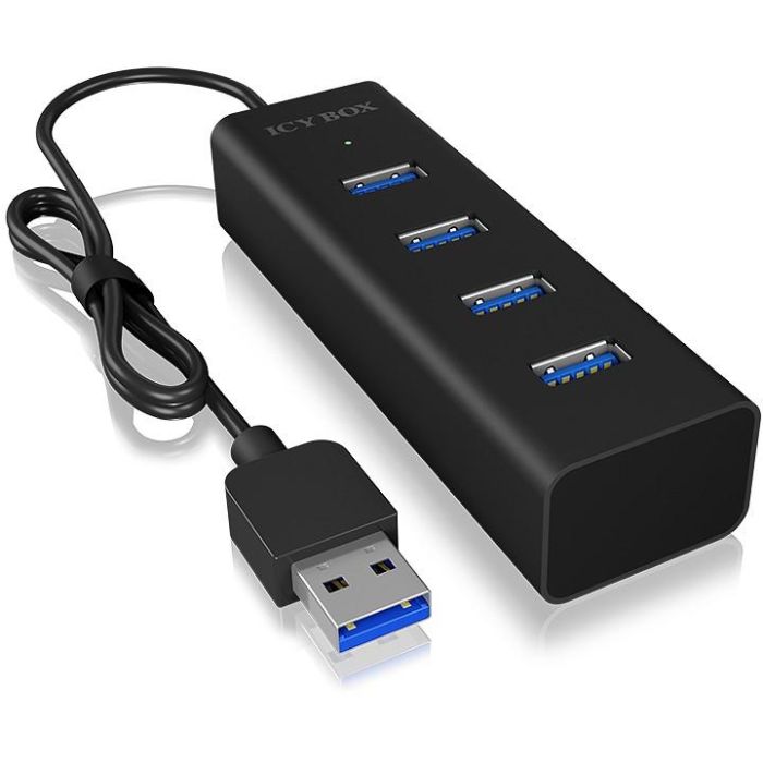 ICY BOX IB-HUB1409-U3 USB 3.0 HUB 4-Port 4xUSB 3.0 1