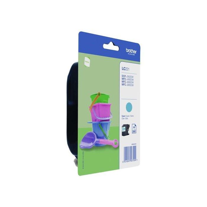 BROTHER Cartucho tinta azul MFCJ4420DW/MFCJ4620DW