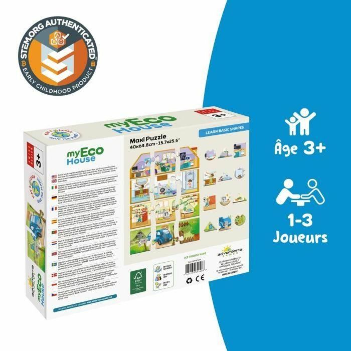 GEOMAG GEO7640179640466 Mi Casa Ecológica - Juego de Construcción Educativo Montessori sobre Conciencia Ambiental 1 GEOMAG GEO7640179640466 Mi Casa Ecológica - Juego de Construcción Educativo Montessori sobre Conciencia Ambiental 1