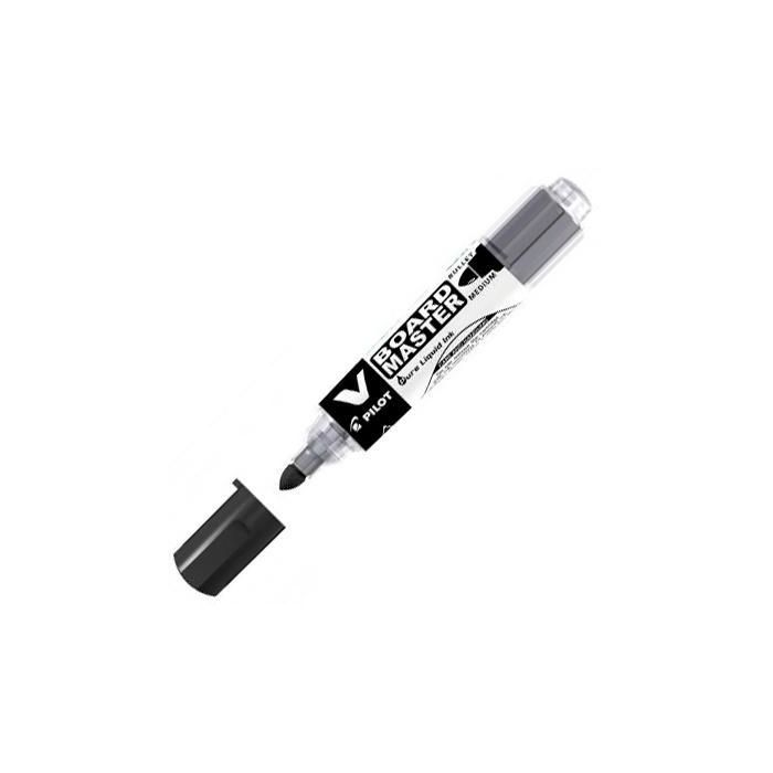 Rotulador Pilot V Board Master Pizarra blanca Recargable Negro (10 Unidades)