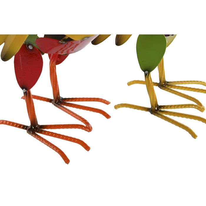 Figura Shabby DKD Home Decor Multicolor 15.5 x 44.5 x 37 cm (2 Unidades) 2 Figura Shabby DKD Home Decor Multicolor 15.5 x 44.5 x 37 cm (2 Unidades) 2