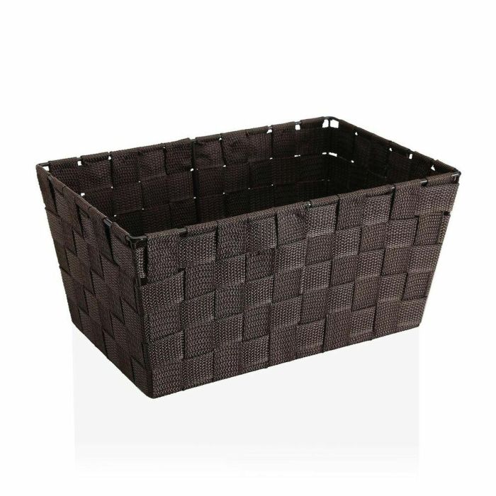 Cesta Multiusos Versa 20 x 15 x 30 cm Marrón