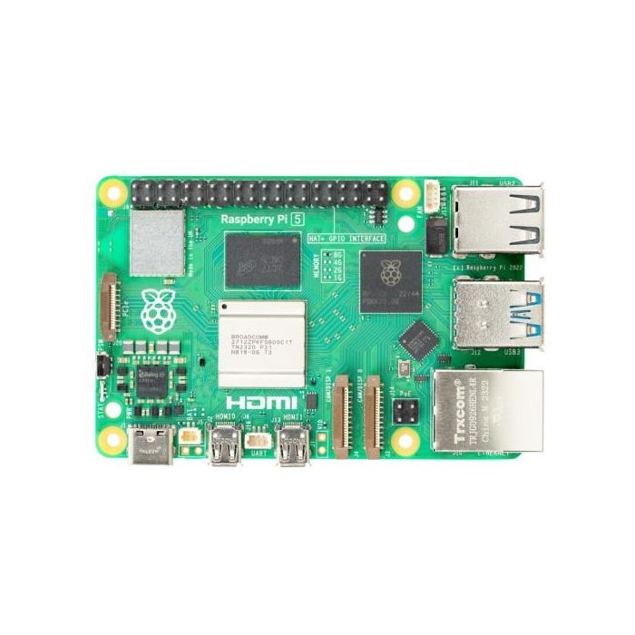 Raspberry Pi 5 4GB RAM Procesador Quad-Core 2.4GHz 64-bit Cortex-A76 Doble HDMI 4K Dual Band WiFi Bluetooth 5.0 PCIe 2.0 1