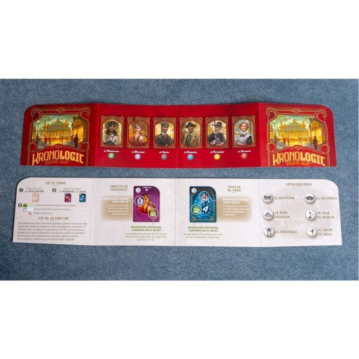 Juego Mesa Kronologic: Paris 1920 2 Juego Mesa Kronologic: Paris 1920 2