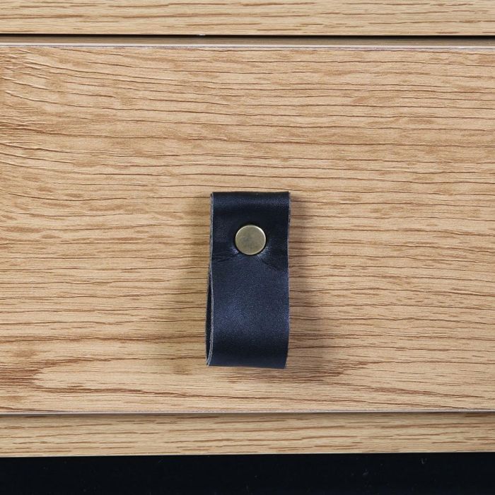 Home Deco Factory Consola de Madera y Metal con 2 Cajones, 100x35x80.5 cm - Colección Industriel 6 Home Deco Factory Consola de Madera y Metal con 2 Cajones, 100x35x80.5 cm - Colección Industriel 6
