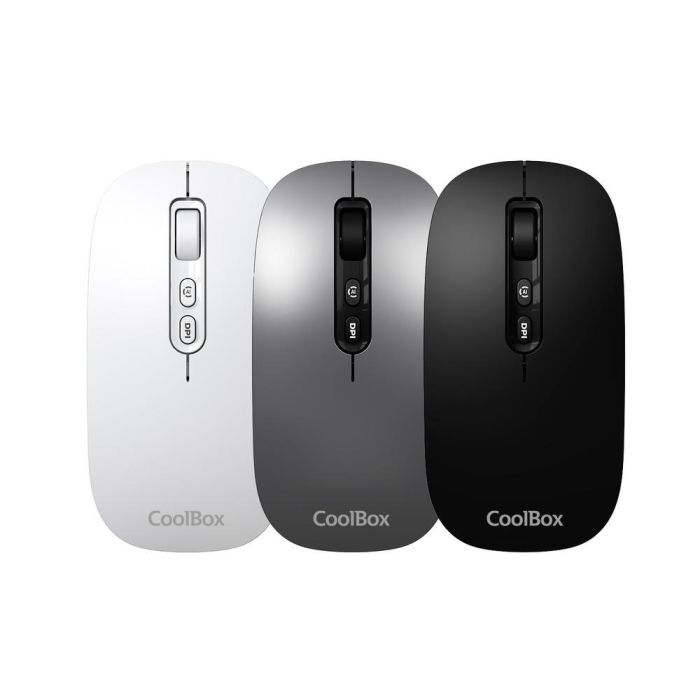 Mouse Raton Coolbox Ia W02 Blanco 3 Mouse Raton Coolbox Ia W02 Blanco 3