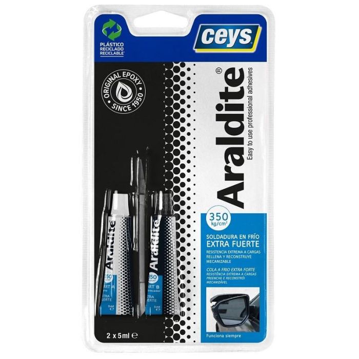 CEYS 510106 Soldadura En Frio Araldite 5+5Ml Extra Fuerte