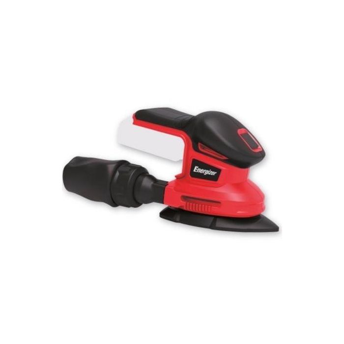Energizer 3SD05 Lijadora Triangular 385W Inalámbrica 20V 10000 rpm con Aspiración Incluye 10 Lijas (P60, P80, P120)