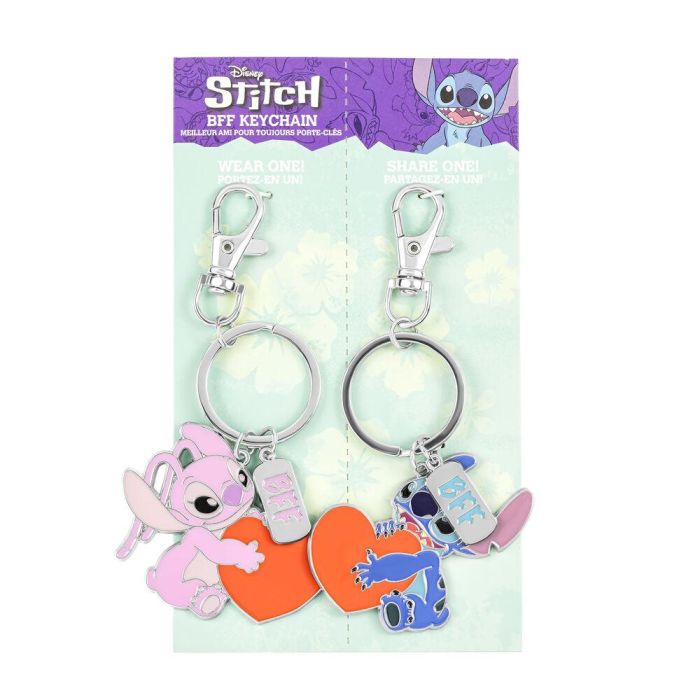 Set 2 Llaveros Angel & Stitch Disney 2 Set 2 Llaveros Angel & Stitch Disney 2