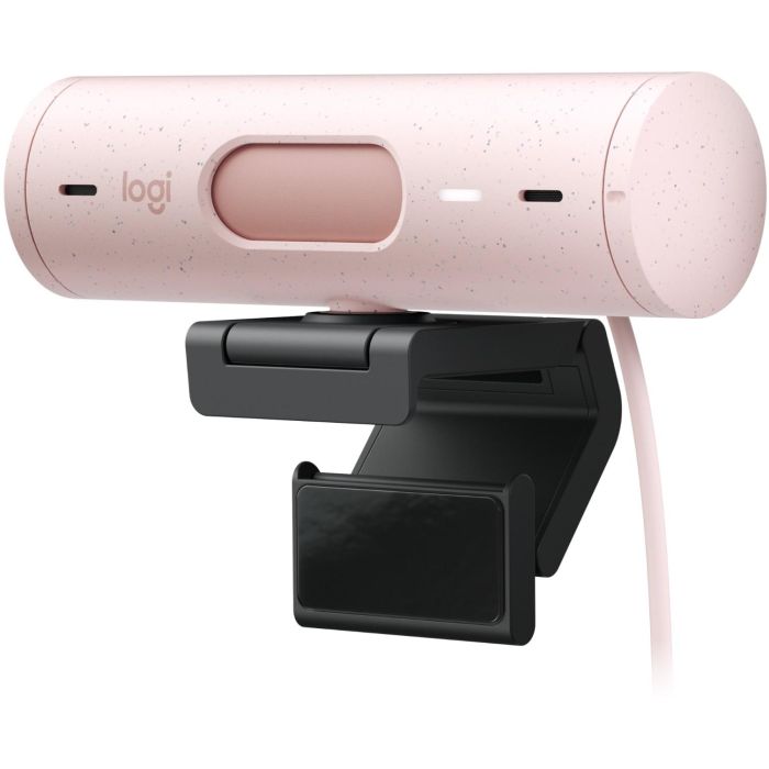 Logitech Webcam Brio 500 Rosa Full HD 1080p, 4 MP, Zoom Digital 4x, Enfoque Automático, USB-C 11