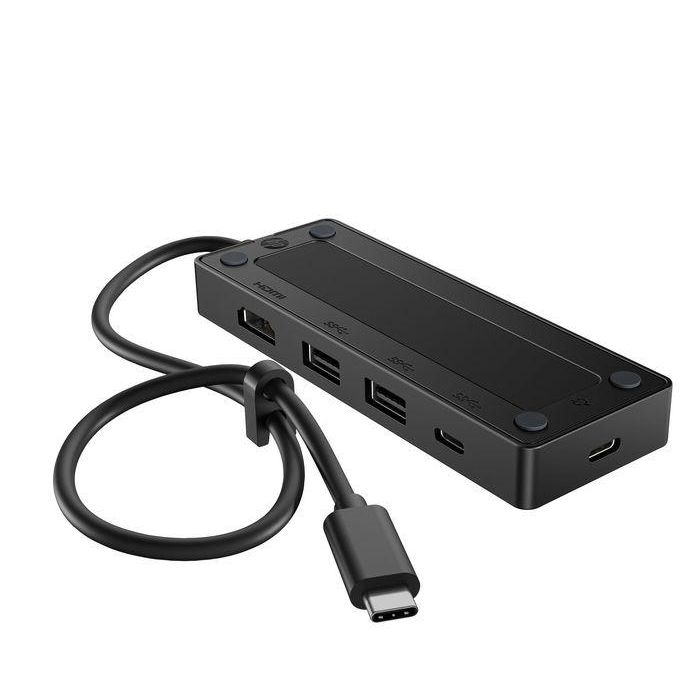 HP G3 Hub de Viaje USB-C 5 Puertos Compacto para Portátil Plug & Play 1
