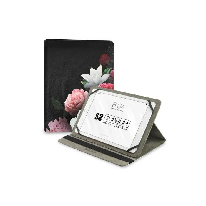 SUBBLIM funda de tablet Trendy Case Rosas 11"