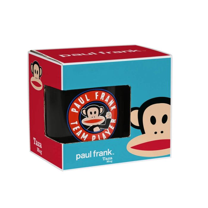 Taza Mug Paul Frank Team player Cerámica Negro (350 ml) 2