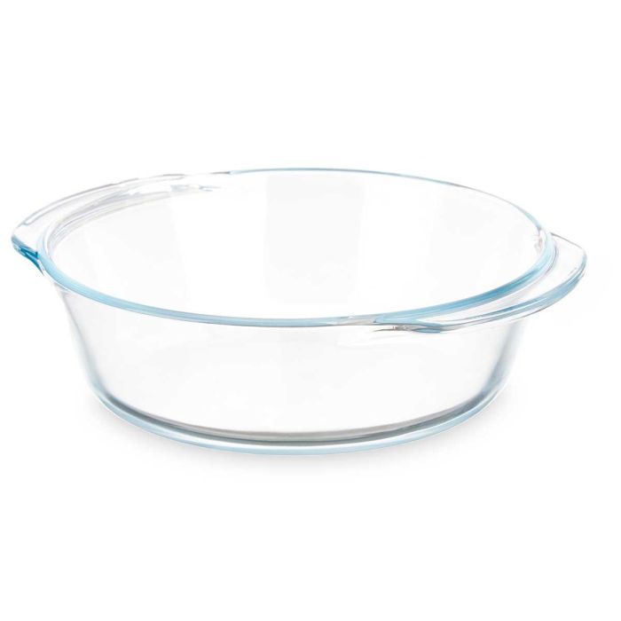 Bandeja Borosilicato Redonda Asas 800Ml Vivalto 19X5CM (18 Unidades) 1 Bandeja Borosilicato Redonda Asas 800Ml Vivalto 19X5CM (18 Unidades) 1